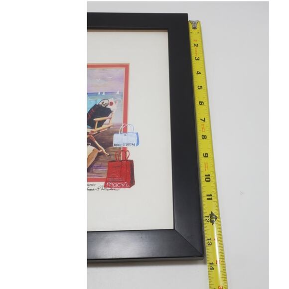 Thomas R. Dawkins Oil Painting "Born To Shop III" Certification Inc. Vtg 2000 - Picture 6 of 6